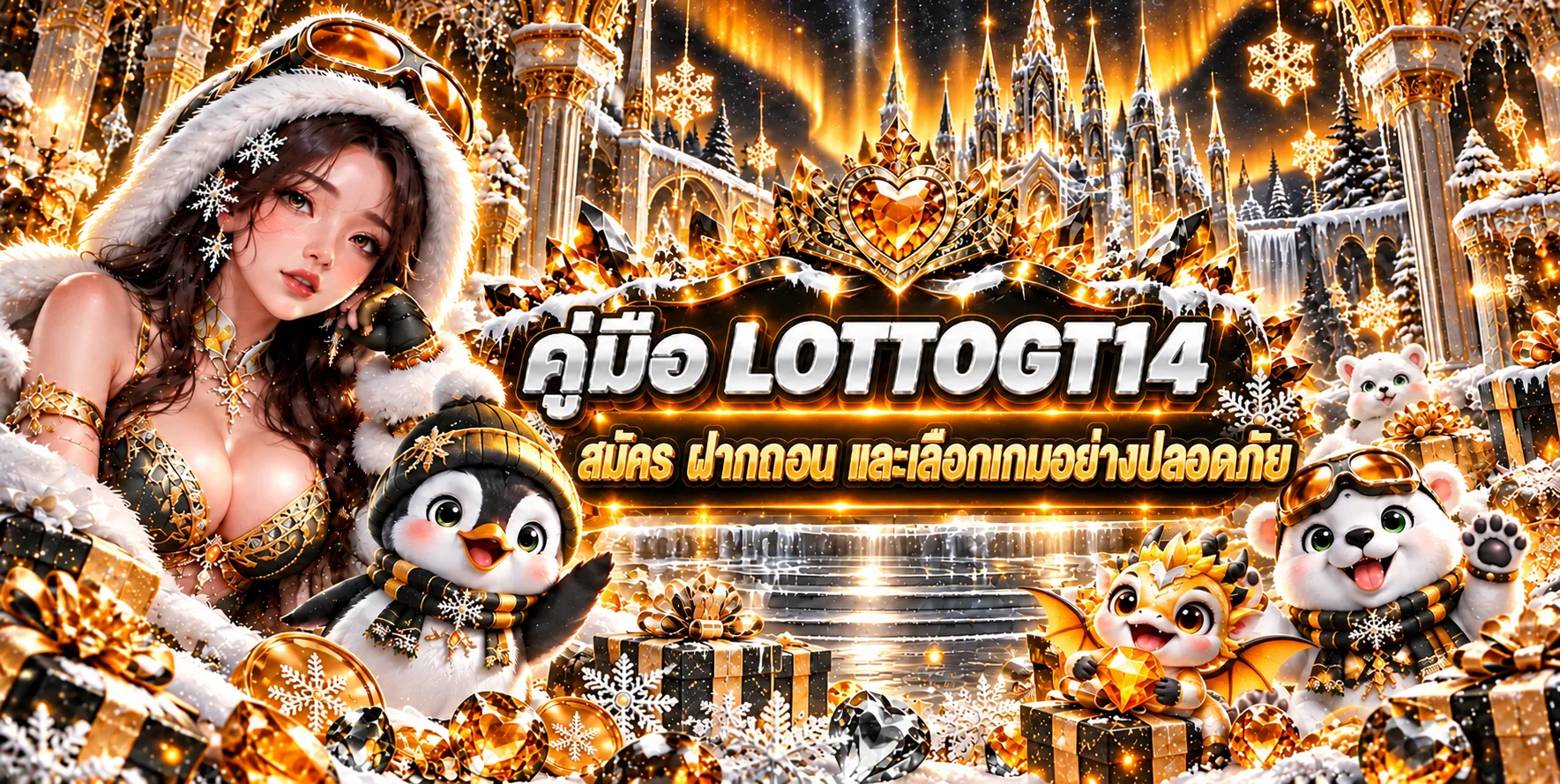LOTTOGT14 คู่มือสมัคร ฝากถอน และเลือกเกม